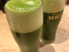 抹茶啤酒-炸牛排 京都胜牛(京都站前店)