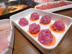 火龙果虾滑-刘火辣老火锅(光谷店)