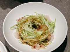 瓜丝捞扇贝-木守西溪溪隐餐厅