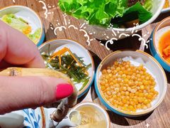 -明洞阿姨·韩式酱蟹烤肉·创意料理(三元桥店)