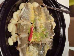 砂锅普宁豆酱焗黄鱼-汤城小厨•粤菜•靓汤(苏州街店)