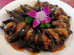虾仁酿茄子-大眼锅贴水饺(河东店)