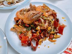 香辣虾-来之顺海鲜菜馆·青岛菜·始于1993(栈桥店)