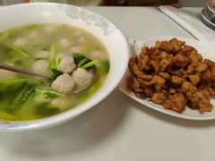 小白菜鱼丸汤-黑石礁酒楼·海鲜(黑石礁店)