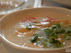 海鲜生滚粥特写-御花园·粤菜·海鲜火锅(中山公园店)