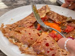 鸡蛋蘑菇熏肉荞麦可丽饼-RAC BAR(安福路店)