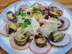 油泼扇贝-来之顺海鲜菜馆·青岛菜(栈桥店)