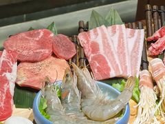 -明洞阿姨·韩式酱蟹烤肉·创意料理(三元桥店)