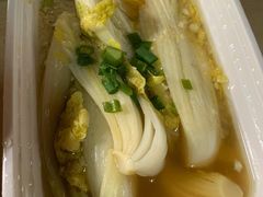 金蒜蒸娃娃菜-外婆家(杭州马塍店·杭帮菜名店)