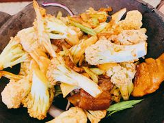 干锅菜花-北京小肠陈饭庄(方庄店)