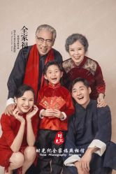 -时光纪亲子全家福照相馆(静安店母女写真父母纪念照)