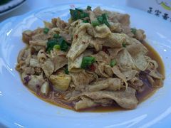 小炒豆浆皮-黄牛肉馆·皖南土菜