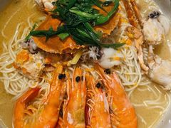 膏蟹拌面-十面欢腾·海鲜面·台式Bistro(长乐路店)