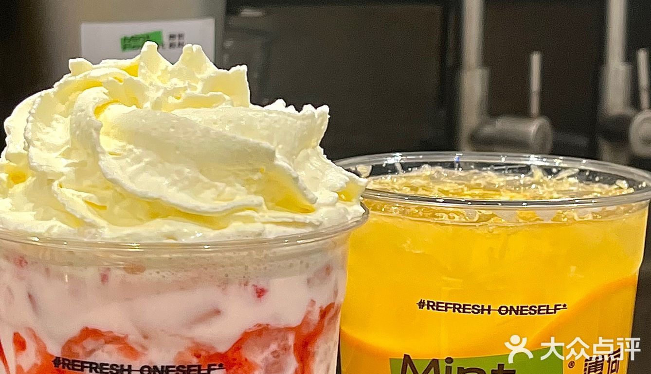 网友没骗我‼️圣诞的第一杯草莓好好喝🍓‼️