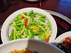 芦笋炒藕带-上名堂·鱼头好吃(体育场路店)