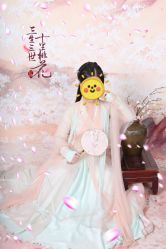 -后宫·古装汉服京剧儿童亲子全家福摄影