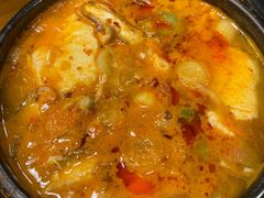 咖喱海鲜嫩豆腐汤-咕咕站韩国料理(紫金港店)