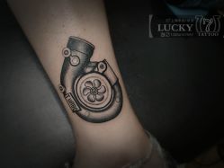 -幸运7纹身刺青Lucky7tattoo