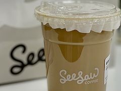 燕麦曲奇拿铁-Seesaw Coffee(上生新所店)