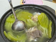 筒骨煲淋大芥菜-瑞记湛江鸡饭店·粤西第一鸡(粤垦店)
