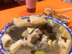 葱爆蹄筋-陕西特色牛肉面