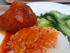 鸡腿饭-北大家园食堂