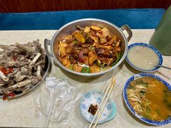 -尕有炕锅烤羊肉