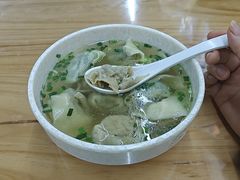 青菜油渣馄饨-顶巧鸡汤馄饨(虹口总店)
