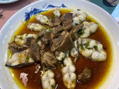 蕈油蒸白吉鱼-得意楼蒸菜馆
