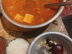 海鲜嫩豆腐汤-姜虎东白丁烤肉(苏州中心店)