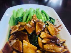 白灵菇扒菜心-牟传仁饭庄(星海店)