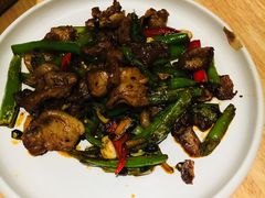 尖椒小炒黑猪肉-竹里馆·淮扬菜·功夫茶(老门东店)