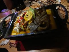 -路边摊小炉子烧烤