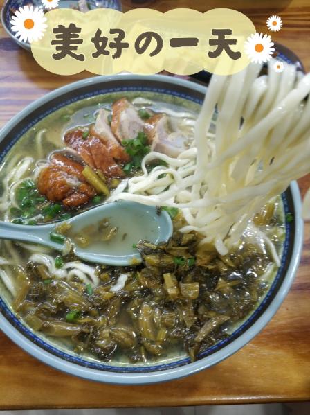 广东烧鸭面(古塘广场店)-"吃了两次,第一次点的经典带汤的烧鸭面,感.