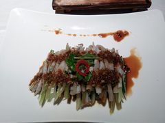 秋葵拌沙虫-黑明餐厅(白鹭洲店)