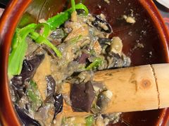 皮蛋辣椒擂茄子-小隐人家(乐松店)