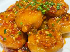 鱼香茄饼-永乐饭店
