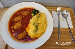 Fengwei Shrimp Tomato Omelette Rice