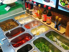 自助调料区-船梆煮•蒸汽海鲜·炉火烤肉(五四广场店)