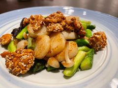 酱皇芦笋炒大元贝-广州文华东方酒店·江-由辉师傅主理