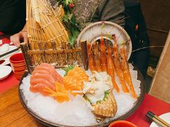 刺身拼盘不限量-稻早料理美术馆(城阳店)