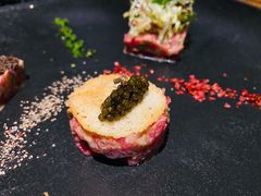 和牛塔塔配鱼子酱-AZUL by FUEL蓝色·法式酒馆(琶醍店)
