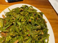 扁豆炒肉丝-姥姥家春饼店(惠新东街店)