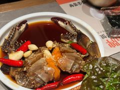 -草家酱蟹炭火烤肉店(珲春南路一店)