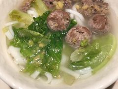 鲜牛肉拼牛肉丸汤粿条-为什么牛潮汕牛肉火锅(中信广场店)