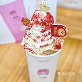 宁波本土奶茶独家新年款｜这个奶油塔真的这么高‼️
