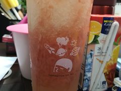 满杯红柚-喜茶(上海兴业太古汇店)