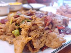 孜然肉片-福谷堂煎饼卷大葱(康虹路店)
