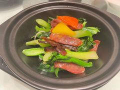 姜汁腊味啫芥兰-一澜江宴·江景地标楚菜(江滩公园店)