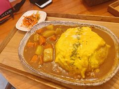 中华腊肉咖喱蛋包饭-Ginko银子(青龙街店)